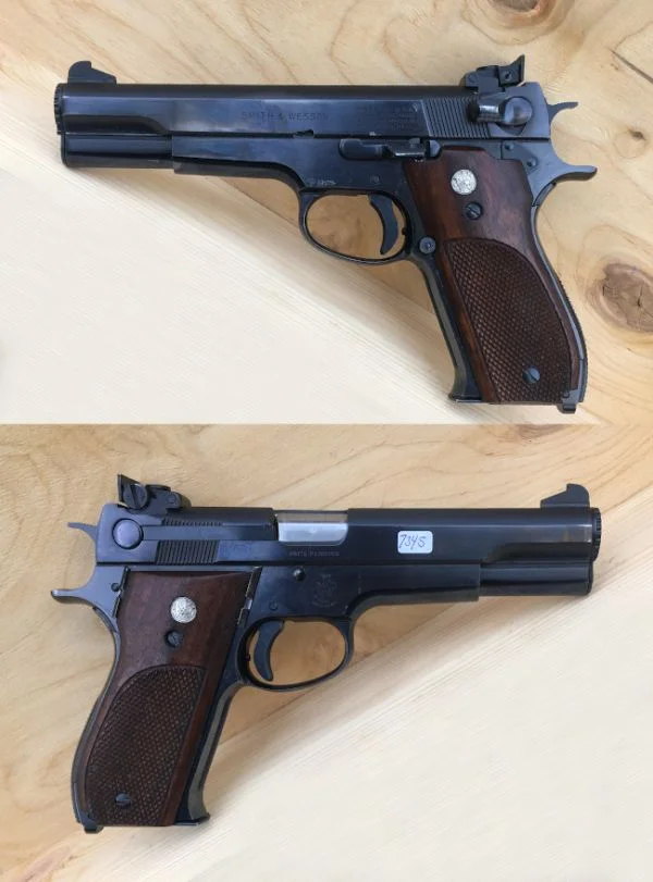 S&W M.52 .38 Special Wadcutter. Nærmest som ny. 10.980,-