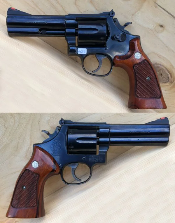 S&W M.586 4" .357 Mag. Flot stand, nærmest som ny. 8.980,-