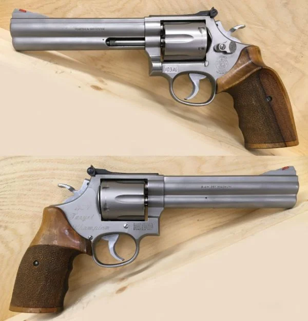 S&W M.686 6" Target Champion .357Mag. Pæn stand. 9.980,-