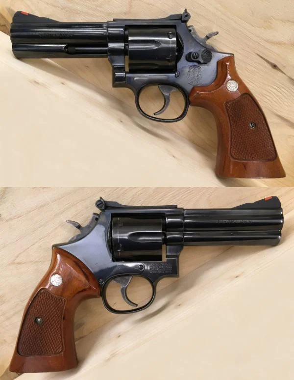 S&W M.586 4" .357 Mag. Flot stand. 8.980,-