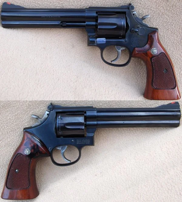S&W M.586 6" .357 Mag. Flot stand. 8.980,-