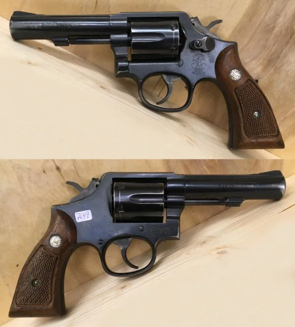 S&W M.13 4" .357 Mag. Vagtrevolver. 3.980,-