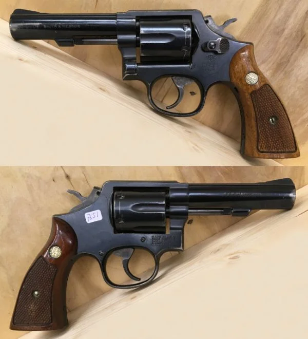 S&W M.13 4" .357 Mag. Vagtrevolver. 3.980,-