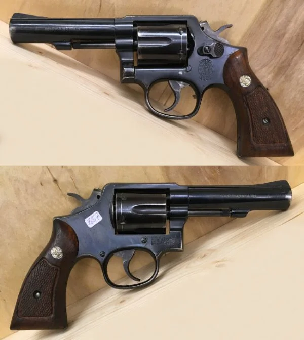 S&W M.13 4" .357 Mag. Vagtrevolver. 3.980,-