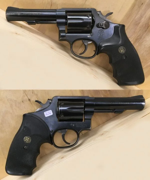 S&W M.13 4" .357 Mag. Vagtrevolver. 3.980,-