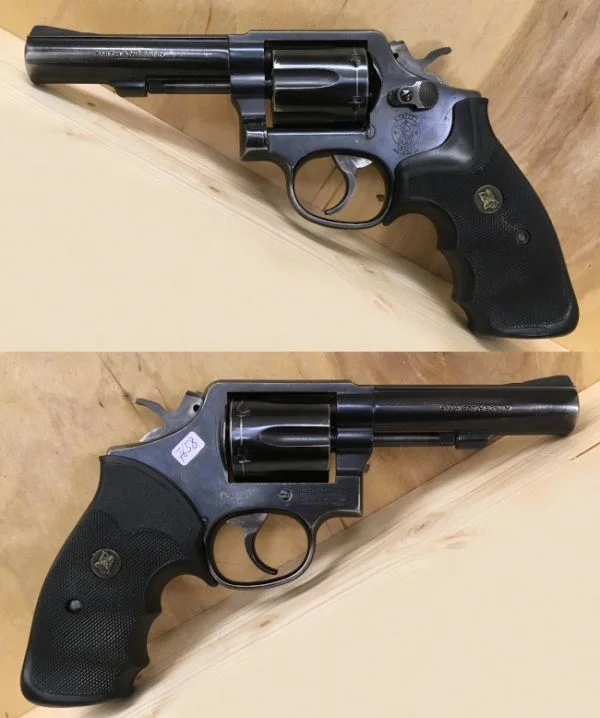 S&W M.13 4" .357 Mag. Vagtrevolver. 3.980,-