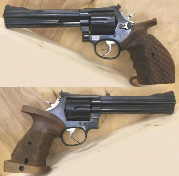 S&W M.586 6" .357 Mag. Matchgreb. Flot stand, nærmest som ny. 8.980,-