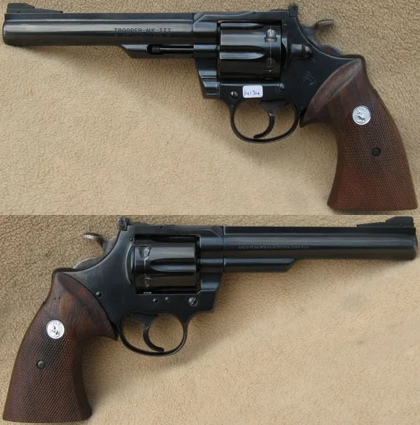 Colt Trooper MK III 6" .357 Mag. Flot stand. 7.980,-