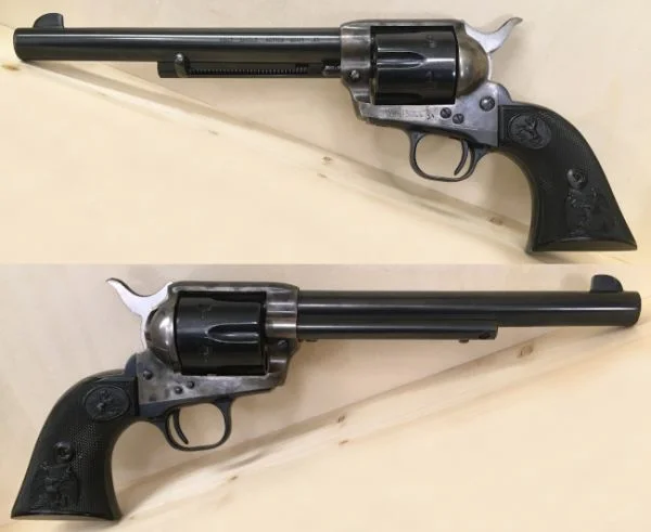 Colt 1873 SAA 7,5" .45 Colt. 3. Generation. Pæn stand. 16.500,-