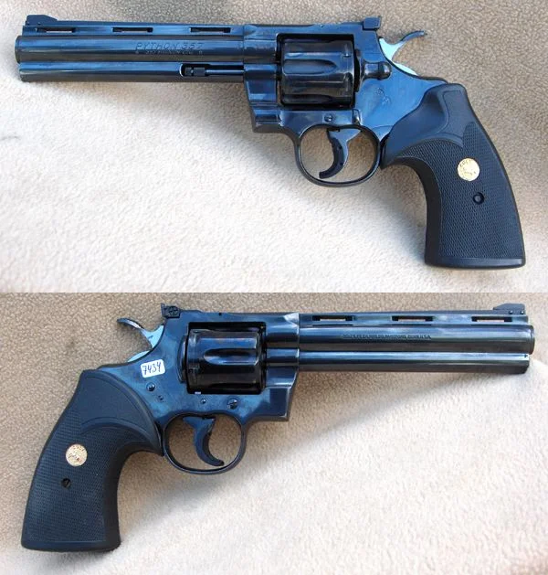 Colt Python 6" .357 Mag. Blåneret. Flot stand. 12.980,-