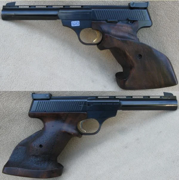 FN Browning 150 .22lr. Matchpibe. Matchgreb. 2.500,-
