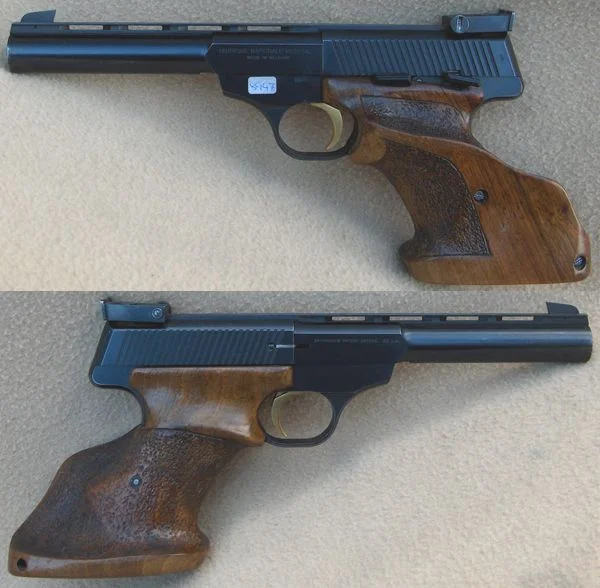 FN Browning 150 .22lr. Matchpibe. Matchgreb. Flot stand. 3.480,-