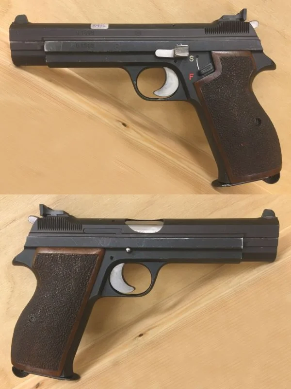SIG P210-4 9x19 med kammerindikator. God stand 16.500,-