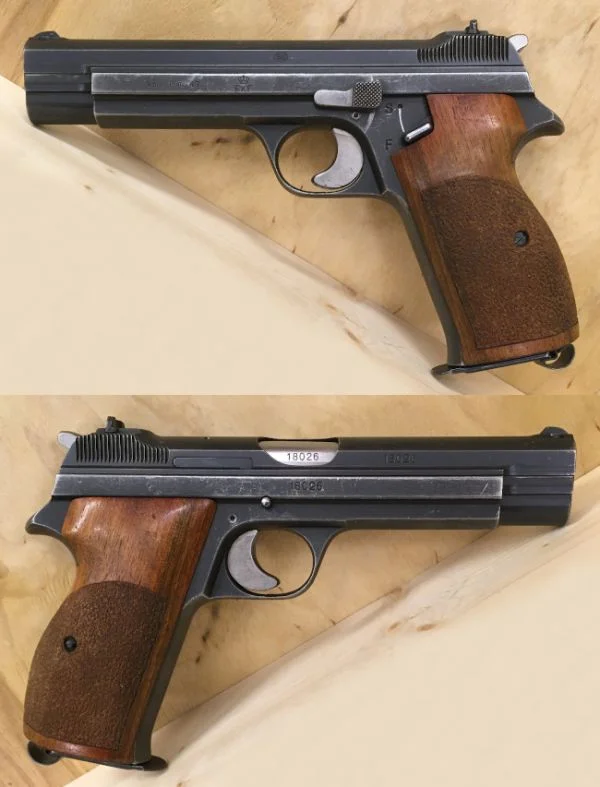 SIG P210 M/49 FKF 9x19. Pæn stand. 16.980,-