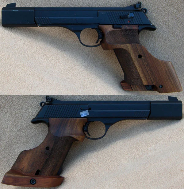 Erma-Werke ESP85A .22lr. med K.Nill matchgreb. Pæn stand. 4.480,-