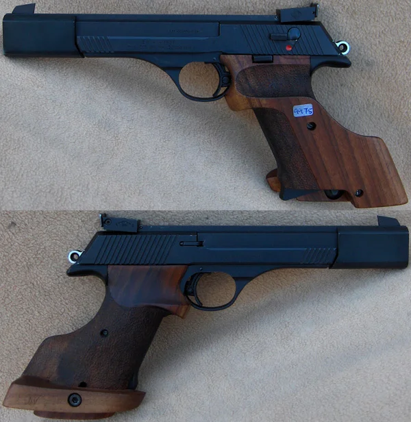 Erma-Werke ESP85A .22lr. med K.Nill matchgreb. Pæn stand. 4.180,-