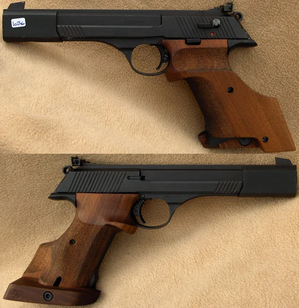 Erma-Werke ESP85A  .22lr. med K.Nill Matchgreb. Pæn stand. 4.380,-