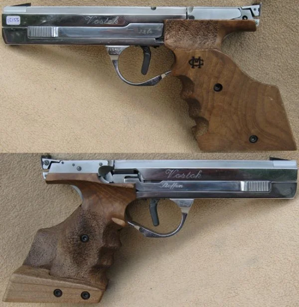 Baikal ISH 35M Vostok .22lr. Rustfri stål. Flot stand. 3.980,-