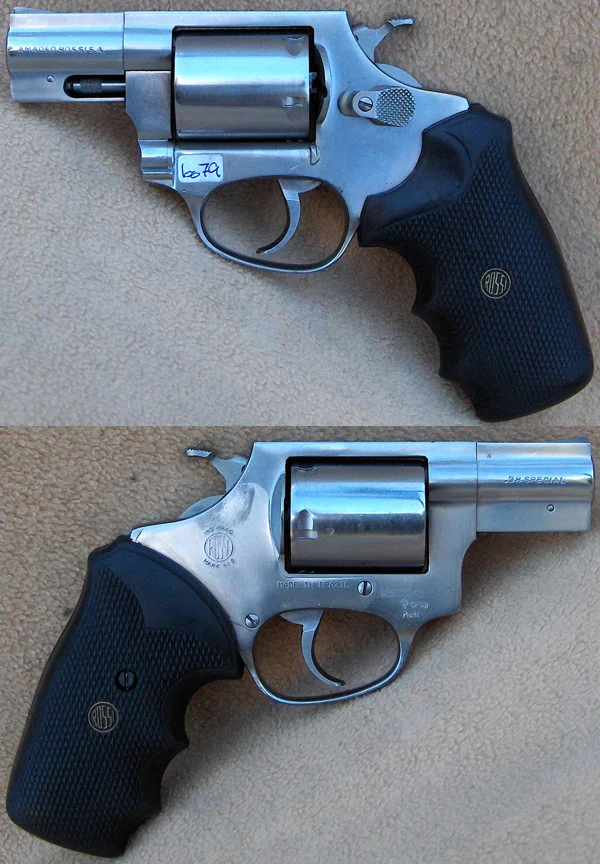 Rossi 2" Undercover .38 Spec. Mekanisk fin og godt aftræk. 2.580,-