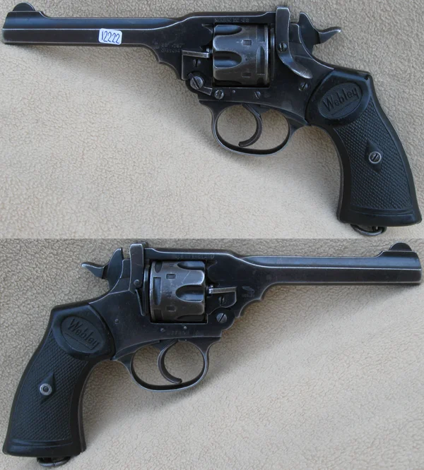 Webley & Scott Mk. IV .38 Webley/.38 S&W. Mekanisk god. 3.980,-