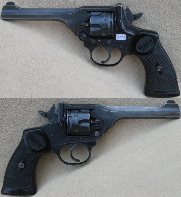 Webley & Scott Mk. IV. .38 Webley/.38 S&W. Pæn stand. 5.480,-