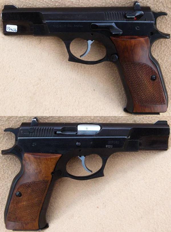 Norinco NZ75 (CZ75 kopi) 9x19. Pæn stand. 1.980,-