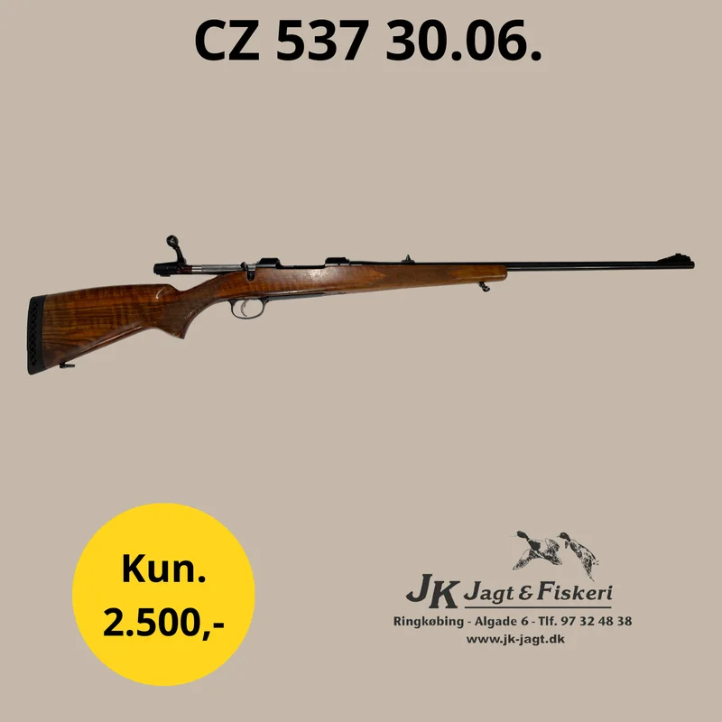 CZ 537 30.06 Brugt