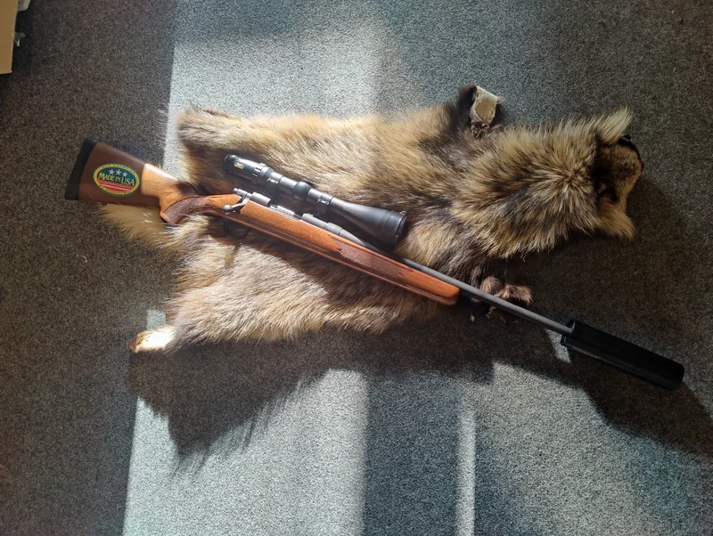 Brugt Mossberg 308W sæt hausken+tasco